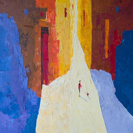 Painting Doux comme le miel by Tomàs | Painting
