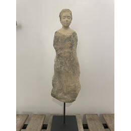Sculpture Le Silence des Pierres 2 by Ferret Isabelle | Sculpture