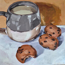 Painting half a moment by Ulrich Julia | Painting