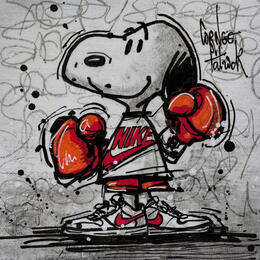Peinture Snoopy Tyson par Cornée Patrick | Tableau