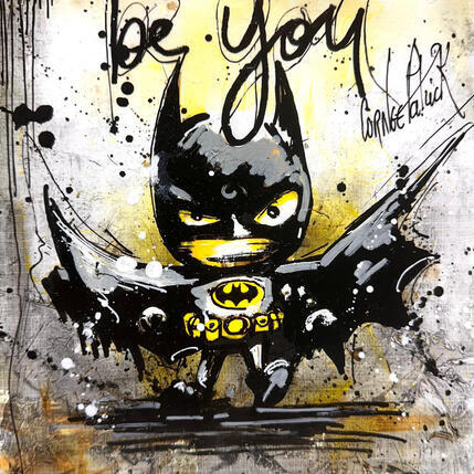 Peinture Mini Batman par Cornée Patrick | Tableau
