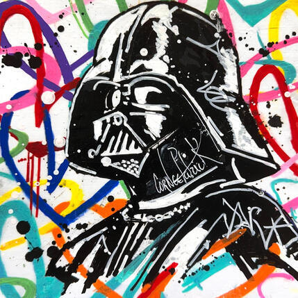 Painting I loves Dark Vador by Cornée Patrick | Painting
