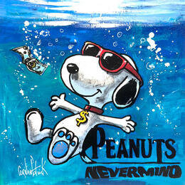 Gemälde Snoopy, nevermind von Cornée Patrick | Gemälde