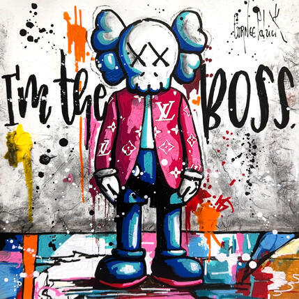 Painting Style Kaws by Cornée Patrick | Painting