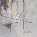 Painting En gris et or by Gaultier Dominique | Painting Subject matter Minimalist Acrylic