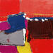 Painting deux points de vue by L'huillier Françis | Painting Abstract Landscapes Oil