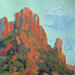 Painting F1 Calm by Carrillo Cindy | Painting Impressionism Landscapes Watercolor Acrylic