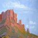 Painting F1 A Cool Breeze by Carrillo Cindy  | Painting Impressionism Landscapes Acrylic Paper