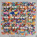 Painting JOYEUSE TRIBU by Mam | Painting Pop-art Society Pop icons Life style Acrylic Gluing