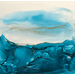 Painting 2230 Poésie givrée by Depaire Silvia | Painting Abstract Landscapes Marine Minimalist Acrylic Ink
