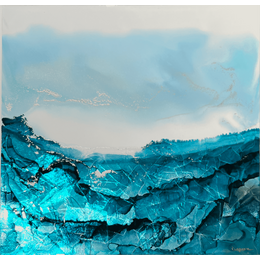 Painting 3125 Poésie givrée by Depaire Silvia | Painting