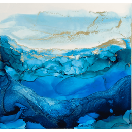 Painting 3234 Poésie givrée by Depaire Silvia | Painting