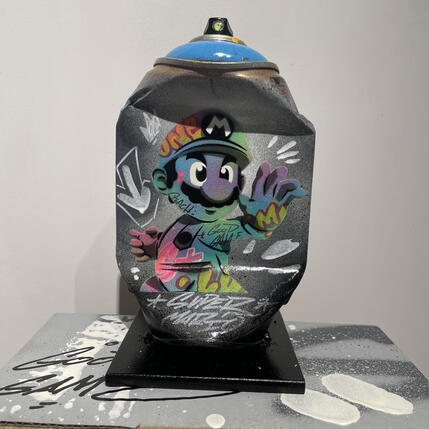 Sculpture Ready by Lemoine Mael | Sculpture Pop-art Acrylic, Graffiti Pop icons