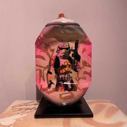 Sculpture Clone by Lemoine Mael | Sculpture Pop-art Acrylic, Graffiti Pop icons