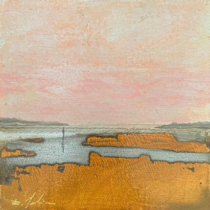 Peinture Nocturne par Mahieu Bertrand | Tableau