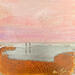 Painting Soir à la plage  by Mahieu Bertrand | Painting Figurative Landscapes Metal