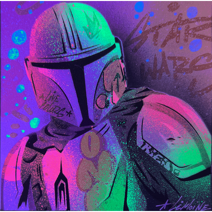 Painting Mando by Lemoine Mael | Painting