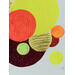 Peinture Bubble of the unseen par Caitrin Alexandre | Tableau Abstrait Minimaliste Acrylique Feuille d'or