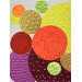 Peinture Bubble of the unseen par Caitrin Alexandre | Tableau Abstrait Minimaliste Acrylique Feuille d'or