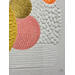 Peinture Bubble reverie  par Caitrin Alexandre | Tableau Abstrait Minimaliste Acrylique Feuille d'or