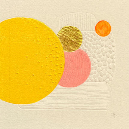 Gemälde Bubble reverie  von Caitrin Alexandre | Gemälde