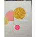 Peinture Pure bubbles par Caitrin Alexandre | Tableau Abstrait Minimaliste Acrylique Feuille d'or