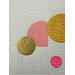 Peinture Pure bubbles par Caitrin Alexandre | Tableau Abstrait Minimaliste Acrylique Feuille d'or