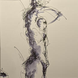 Painting Solene by Sahuc François | Painting