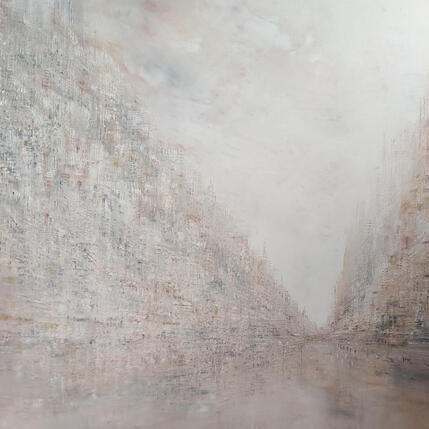 Painting Le mouvement des nuages by Levesque Emmanuelle | Painting