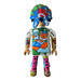 Sculpture PLAYMOBIL XXL Jean-Paul GAULTIER 62cm par Frany La Chipie | Sculpture Pop-art Icones Pop Graffiti Posca