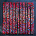 Painting Bc12 prairie rouge by Langeron Luc | Painting Subject matter Wood Acrylic Resin