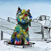Gemälde PUPPY 2 von Mestres Sergi | Gemälde Figurativ Pop-Ikonen Architektur Graffiti Acryl