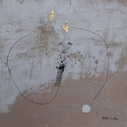 Gemälde abstract white B 171 von Wilms Hilde | Gemälde