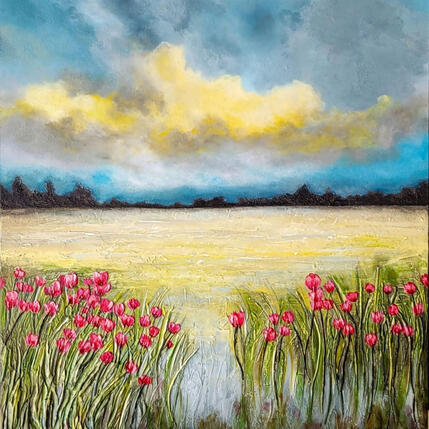 Painting Le temps d'une saison by Geiry | Painting Subject matter