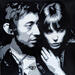Peinture Gainsbourg et Birkin par G.C.Popartist | Tableau Pop-art Musique Icones Pop Noir & blanc Huile