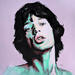 Peinture Mick Jagger par G.C.Popartist | Tableau Pop-art Portraits Musique Icones Pop Huile