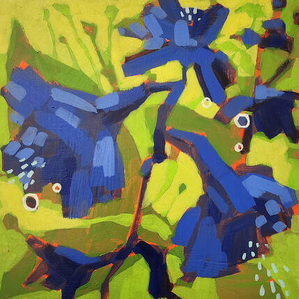 Painting Electric Eden by Kivisto Jamie | Painting