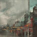Painting Dystopie by Levesque Emmanuelle | Painting Oil