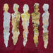 Painting Les complices by Rocco Sophie | Painting Raw art Acrylic Gluing Sand
