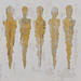 Painting Les poëtes by Rocco Sophie | Painting Raw art Acrylic Gluing Sand