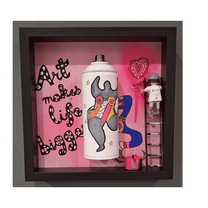 Sculpture Nikki art makes life bigger by Peggy Cannonge | Sculpture