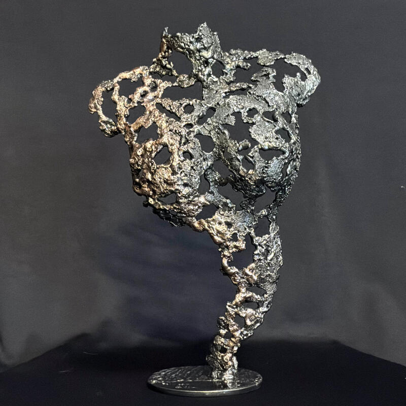 Sculpture Pavarti Les Traces du temps by Buil Philippe | Sculpture Figurative Mode Metal Bronze