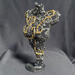 Sculpture Pavarti L'Enluminée by Buil Philippe | Sculpture Figurative Portrait Nude Mode Metal