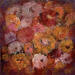 Gemälde Bagatelle von Rocco Sophie | Gemälde Art brut Acryl Collage Sand