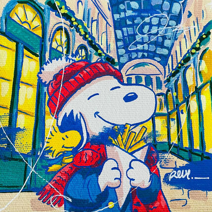 Painting des frites by Revel | Painting Pop-art Pop icons