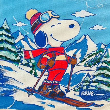 Painting plaisir d'hiver by Revel | Painting Pop-art Pop icons