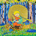 Painting heureux simplement by Revel | Painting Pop-art Pop icons