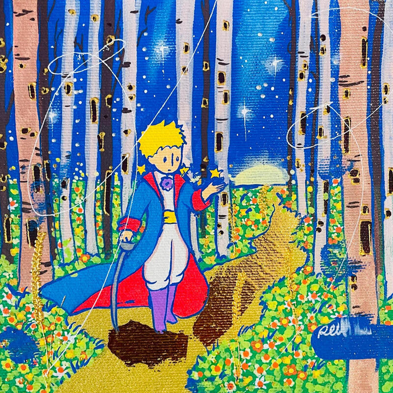 Painting là où poussent les rêves  by Revel | Painting Pop-art Pop icons