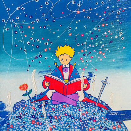 Painting entre les pages by Revel | Painting Pop-art Pop icons