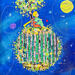 Painting notre belle planète  by Revel | Painting Pop-art Pop icons